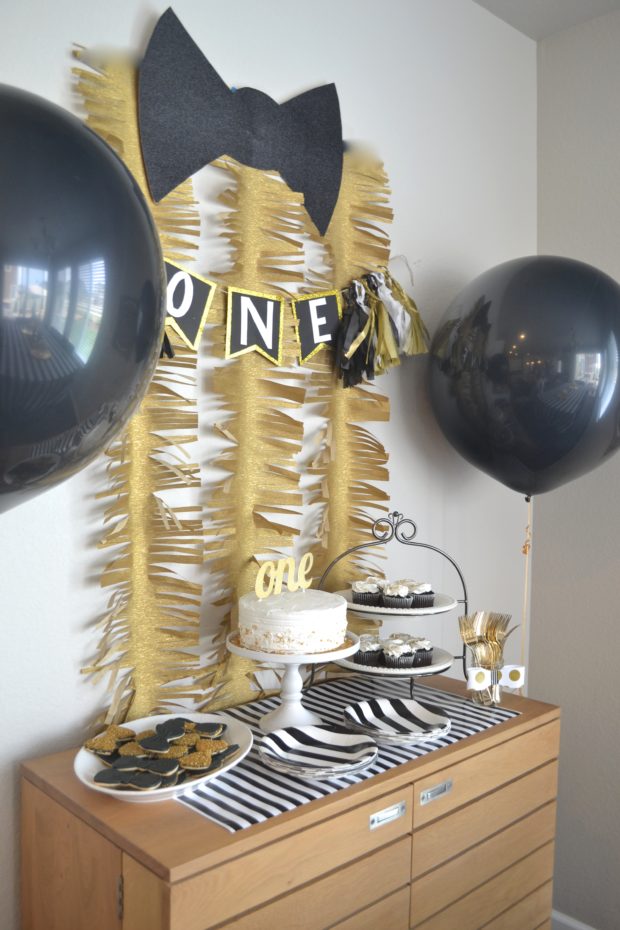 This Golden First Birthday Party is Solid Gold - Inspired By This