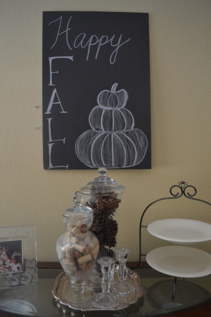 How to Turn Black Poster Board into a Faux Chalkboard