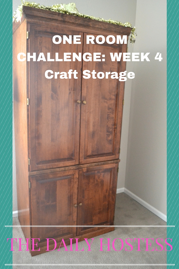 ORC- Week 4: Craft Storage