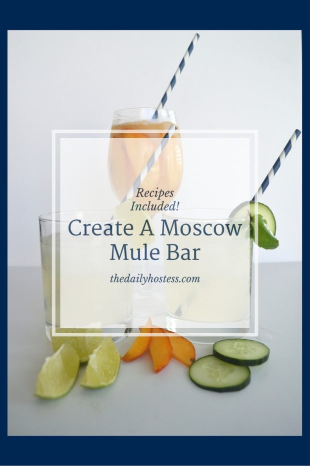 Creating A Moscow Mule Bar