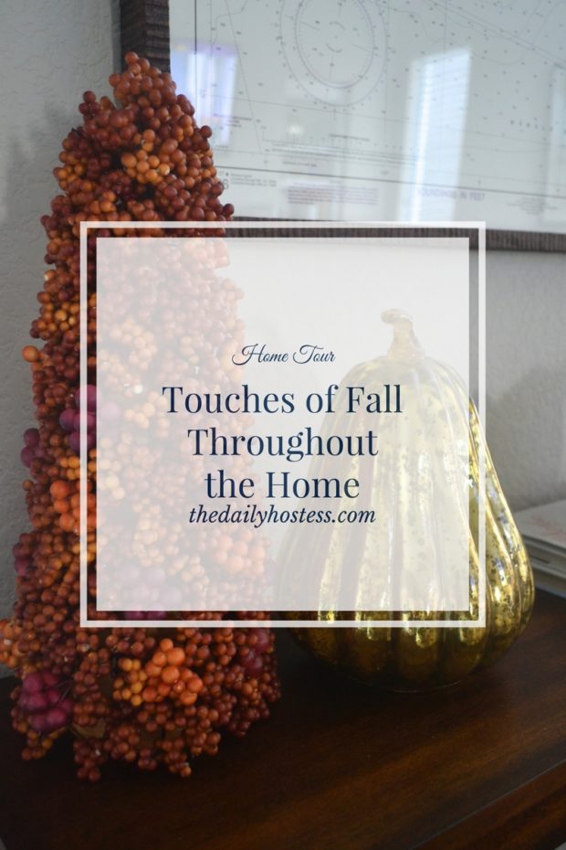 Touches of Fall Around The House