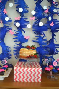 Enjoy this Baseballs or Bows Gender Reveal Party complete with a confetti popper gender reveal!