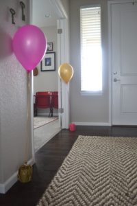 DIY Balloon weights using canned goods, save money on helium balloons with your own weights, balloon diy