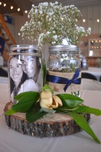 Inspiration for a rustic adventure themed backyard wedding and reception.