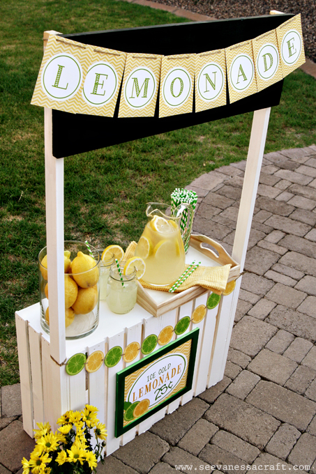 Party Color Scheme-Summertime Lemonade Stand - The Daily Hostess