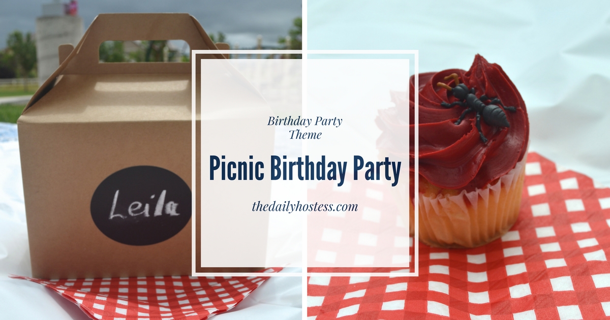 Real Life Party: Picnic Themed Birthday Party