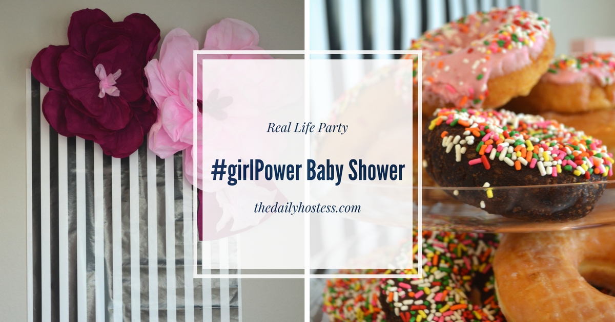 Real Life Party: #GirlPower Themed Baby Shower