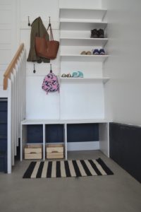 Garage mudroom ideas, garage organization ideas, garage mudroom diy, garage storage, garage storage ideas, garage mudroom