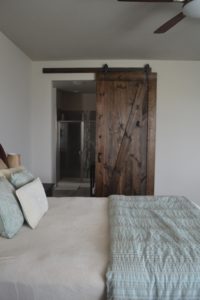 Master Bedroom Decor, Master Bedroom with Barn Door, Barn Door Inspiration
