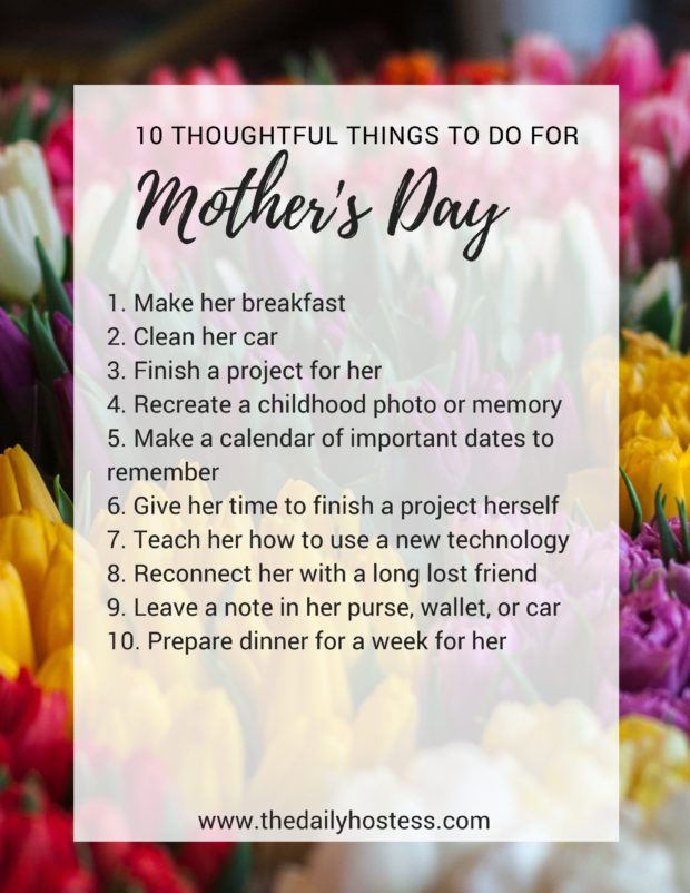 things to make mom for mother's day