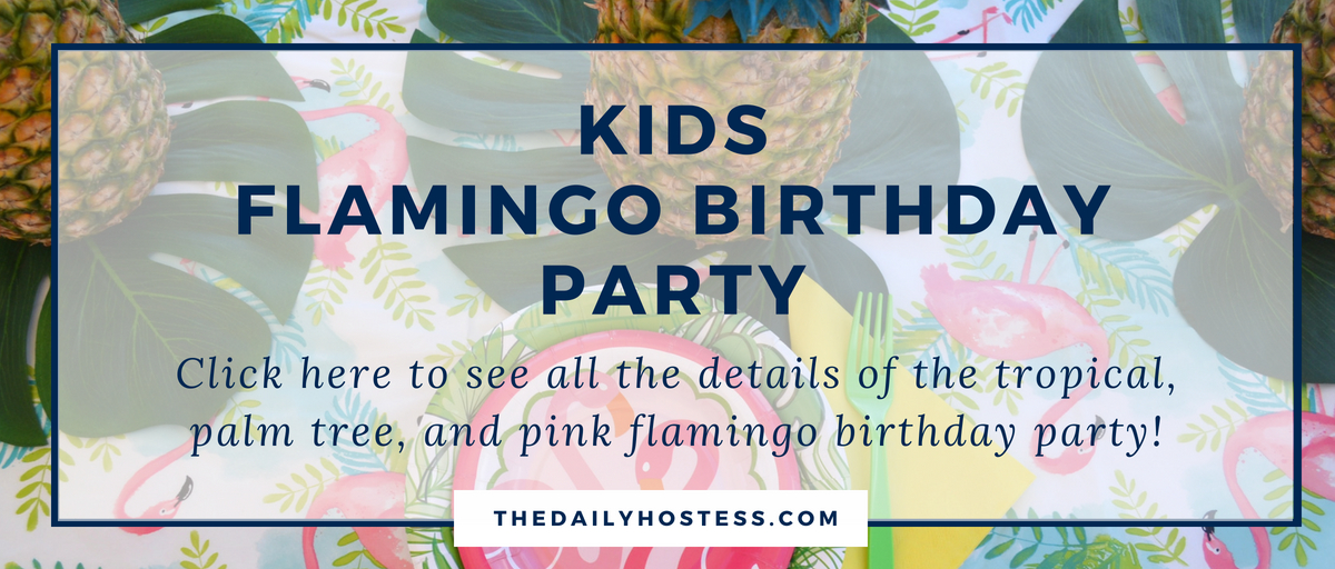 Real Life Party: Kids Flamingo Birthday Party