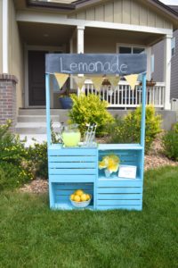 summer lemonade stand ideas, lemonade stand diy, lemonade stand decor, summertime ideas for kids, lemonade stand signs