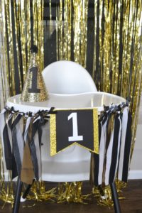 Black and gold first birthday party ideas, boy first birthday party ideas, mr. onederful birthday theme, mr. onederful birthday ideas