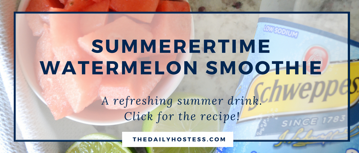 Summertime Watermelon Cooler Recipe