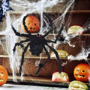 last minute Halloween party decorations, decorate for Halloween with Amazon Prime, quick Halloween decorations