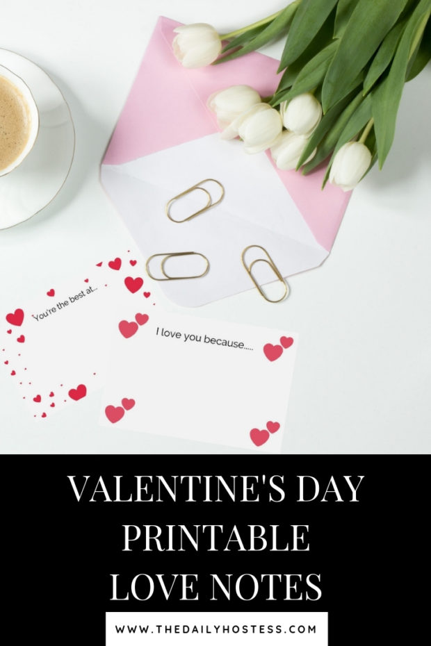 Printable Valentine s Day Daily Love Notes The Daily Hostess