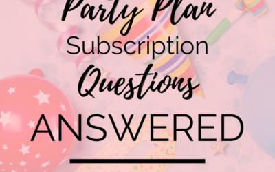 All Your Questions Answered: Party Plan Subscription Service