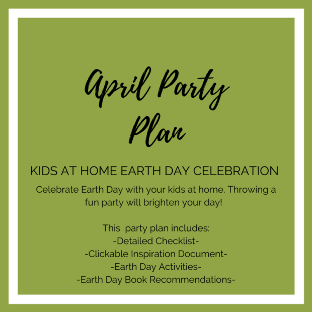 Earth day activities for kids, at home Earth Day celebration, Earth Day party ideas