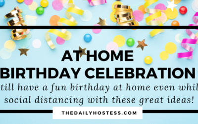 Social Distancing Birthday Party Ideas