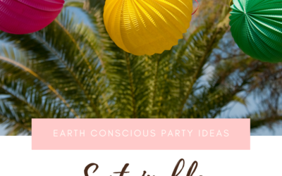 Sustainable Party Trends That Are Better for the Environment