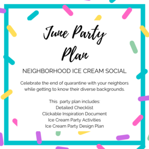 ice cream party, ice cream party ideas, how to host an ice cream social