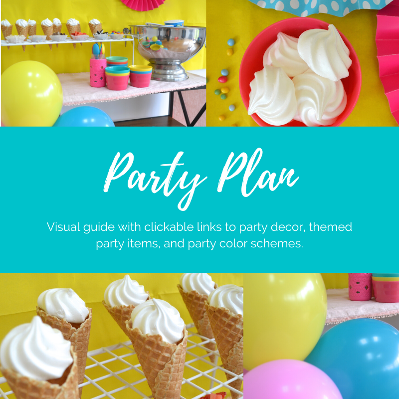 ice cream party, ice cream party ideas, how to host an ice cream social